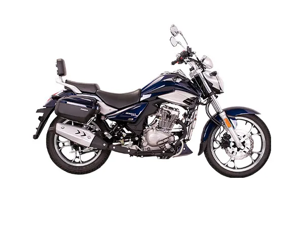 Suzuki Master Ride 150 vista de perfil