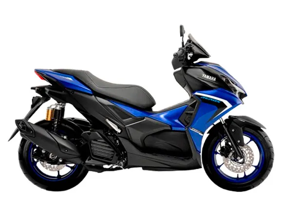Yamaha Aerox 160 vista de perfil